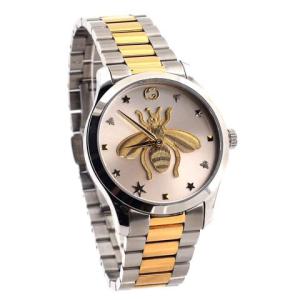 Gucci G-Timeless Bee Quartz Watch Stainless Steel 38