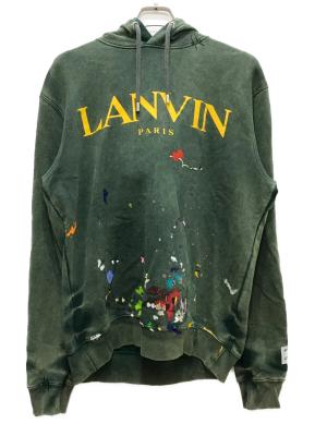 LANVIN Paint Print Hoodie