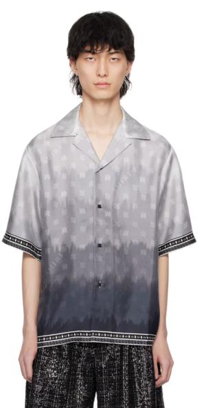 Silk twill shirt. 