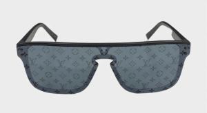  Louis Vuitton unisex Black Waimea Square Sunglasses