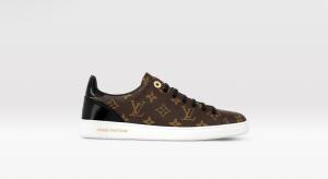 Louis Vuitton Brown/Black Monogram Canvas and Leather Low Top Sneakers 