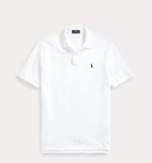 Polo Ralph Lauren Men white Custom Fit Mesh Polo