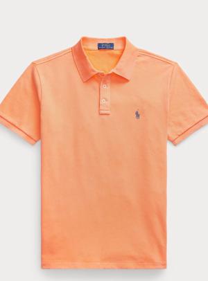 Custom  Fit Spa Terry Polo Shirt