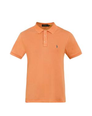 Polo Ralph Lauren Men orange Custom Fit Mesh Polo