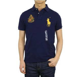 Polo Ralph Lauren Big Pony Custom Slim Fit Short Sleeve Polo Shirt with