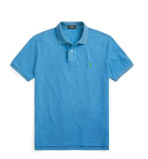 Custom Fit Mesh Polo Shirt Polo Ralph Lauren