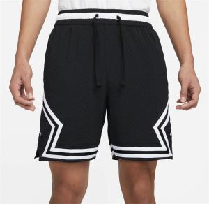 JORDAN M J DF SPRT DMND SHORT 'BLACK/WHITE