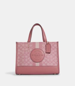 COACH Dempsey Carryall In Signature Jacquard With Stripe And Coach Patch