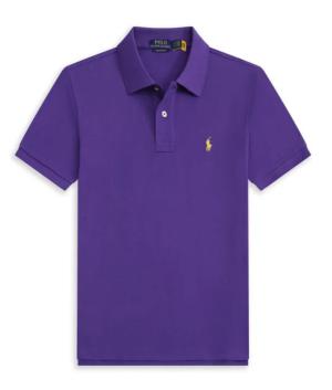 Custom Fit Mesh Polo Shirt Polo Ralph Lauren