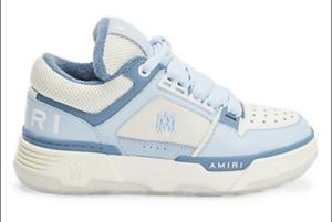 MA-1 White, Blue Low Top Sneakers