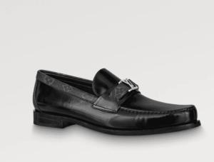 Louis Vuitton Black Major Loafer