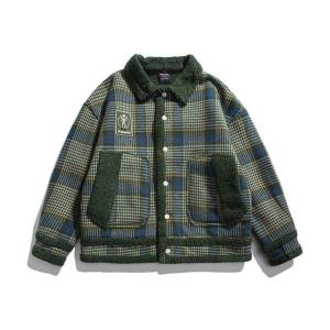 AlanBalen®? Plaid Sherpa Winter Coat