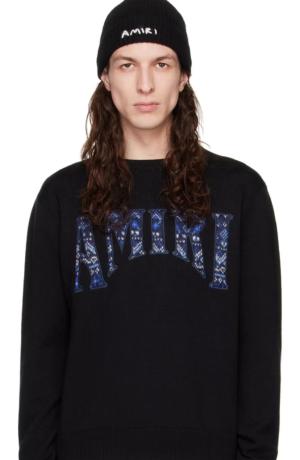 AMIRI Black 'Amiri' Sweater
