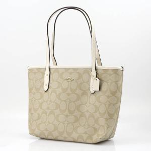 Coach Mini City Zip Tote In Signature Canvas