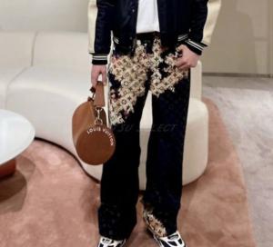 Louis Vuitton | Monogram Denim Street Style Plain Logo Jeans