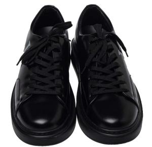 Louis Vuitton Black Leather Beverly Hills Sneakers