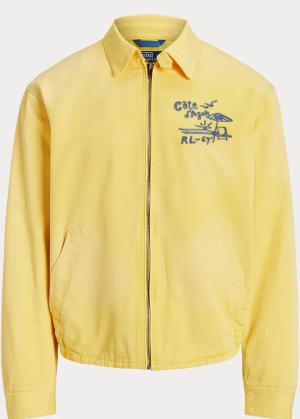 Embroidered Chino Jacket