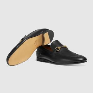  GUCCI JORDAAN LEATHER LOAFER