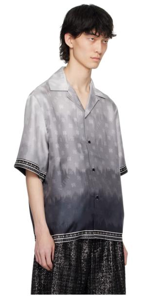 Silk twill shirt. 
