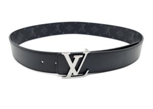 LOUIS VUITTON INITIALES  REVERSIBLE BELT MONOGRAM ECLIPSE 