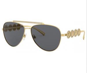 Versace - Sunglasses Signature Medusa Pilot - Gold - Sunglasses - Versace Eyewear