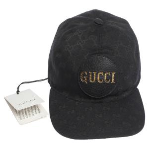 Gucci Gucci Black GG Canvas Baseball Cap 