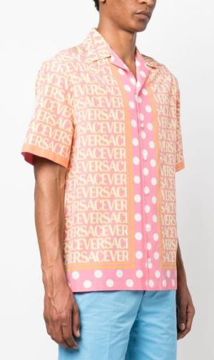 Versace Allover-print shirt