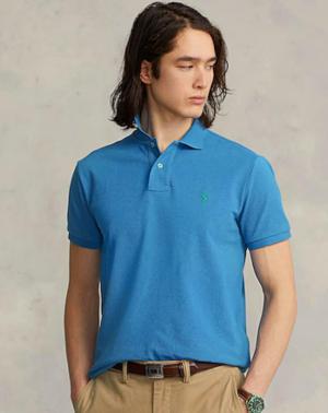 Custom Fit Mesh Polo Shirt Polo Ralph Lauren