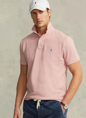Custom Fit Mesh Polo Shirt Polo Ralph Lauren