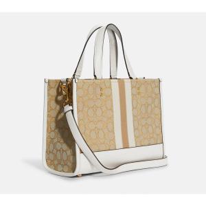 COACH Dempsey Carryall In Signature Jacquard With Stripe And Coach Patch