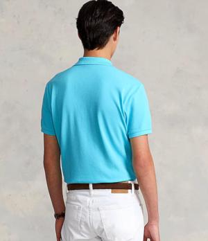 Custom Fit Mesh Polo Shirt Polo Ralph Lauren