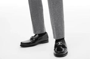Louis Vuitton Black Major Loafer
