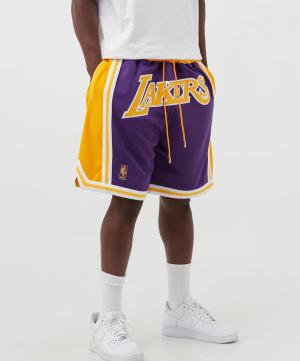 MITCHELL & NESS NBA JUST DON SHORTS LOS ANGELES LAKERS