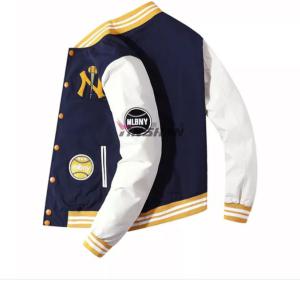 Pattern Design Breathable Baseball Jacket