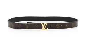 Louis Vuitton Monogram Canvas Reversible Initiales Belt 