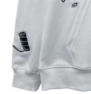 Men's Plus Size Jacquard Letter Knitted Crewneck 