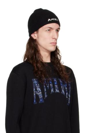 AMIRI Black 'Amiri' Sweater