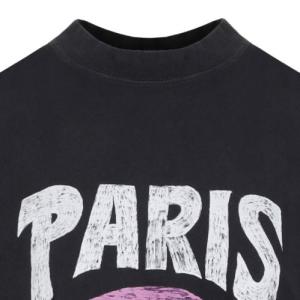 BALENCIAGA | Plain Cotton Logo T-Shirts