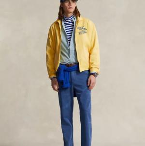 Embroidered Chino Jacket