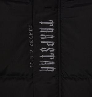 Trapstar Decoded Hooded Puffer Jacket 2.0 - Black