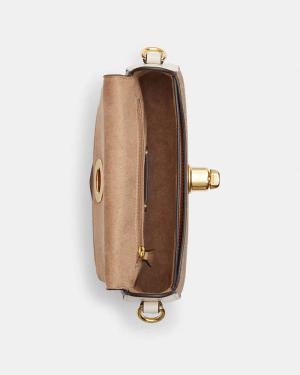 COACH Brie Shoulder Bag In Colorblock Signature Canvas