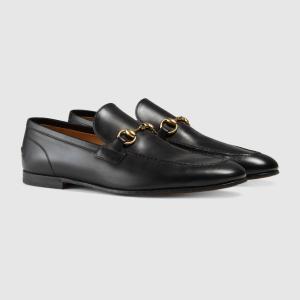  GUCCI JORDAAN LEATHER LOAFER