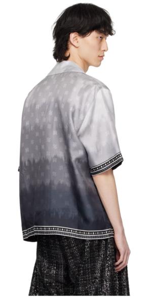 Silk twill shirt. 