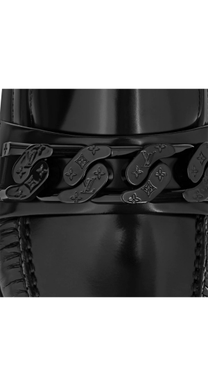 Giày Louis Vuitton LV Loafers ‘Black’ 1AA7LB