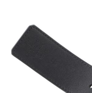 LV reversible belt, pure leather, brown, black colour