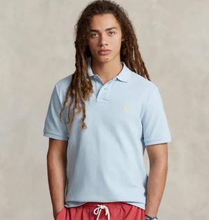 Polo Ralph Lauren Men sky Custom Fit Mesh Polo