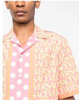 Versace Allover-print shirt