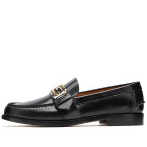 Gucci Men's GG Buckle Loafer in Black