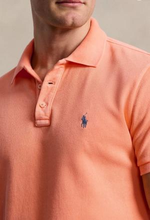 Custom  Fit Spa Terry Polo Shirt