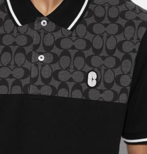 Coach | Monogram Cotton Polos